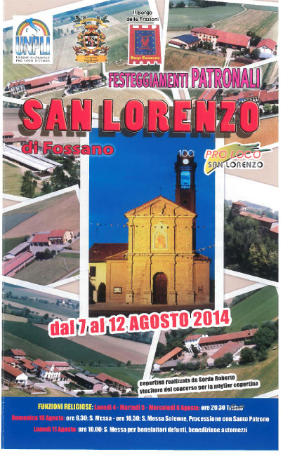 Festa di San Lorenzo di Fossano 2014