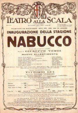 Il Nabucco di Giuseppe Verdi  a Bene Vagienna