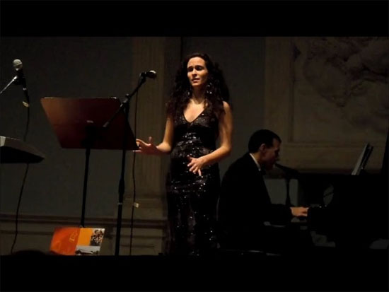 Musica lirica con la cantante Alice Enrici a Frabosa Soprana