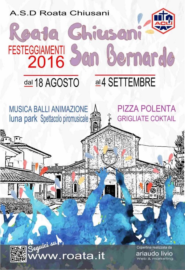 Festa di San Bernardo 2016 a Roata Chiusani di Centallo