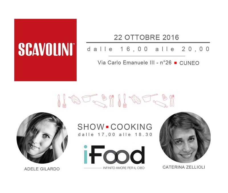 Show-cooking con iFood da Scavolini Store Cuneo