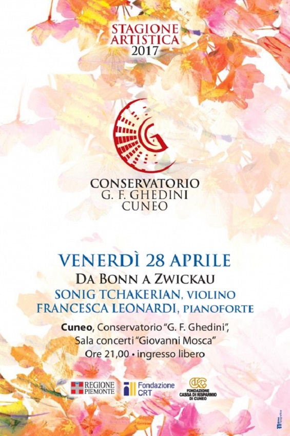Concerto “Da Bonn a Zwickau” a Cuneo