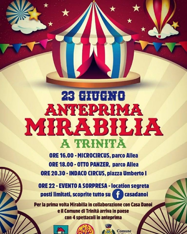 Anteprima Mirabilia 2017 a Trinità