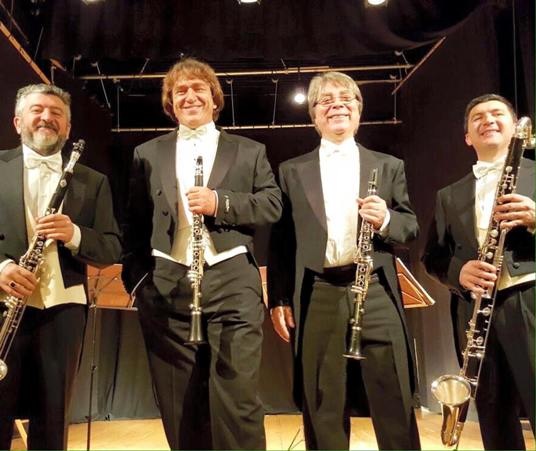 Quartetto italiano di clarinetti a Limone Piemonte