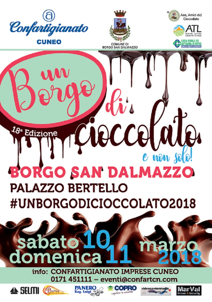 Un Borgo di Cioccolato 2019 a Borgo San Dalmazzo