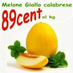 Melone giallo calabrese ad € 0.89/kg