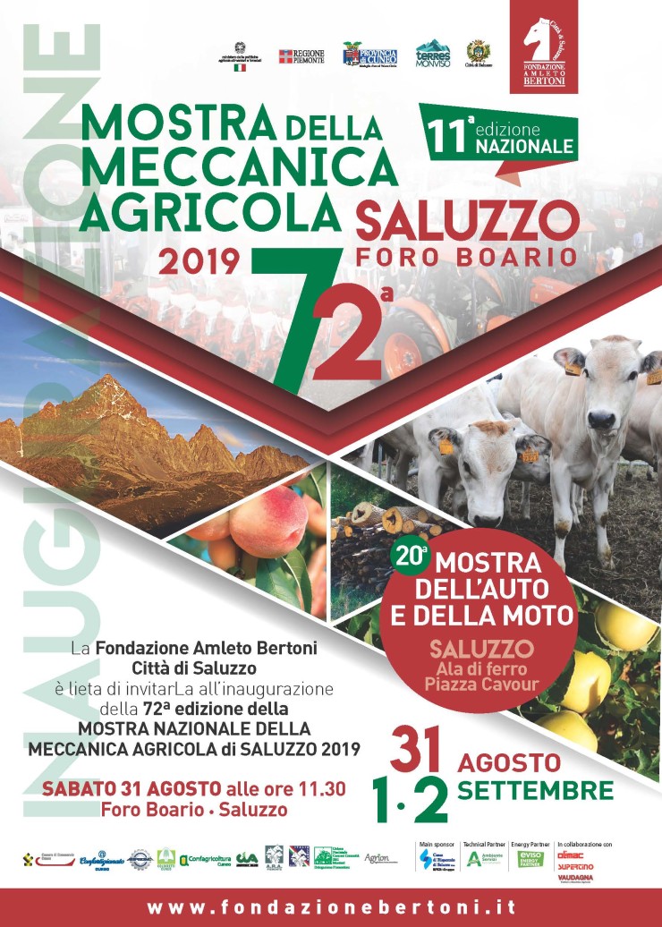 Mostra nazionale della Meccanica Agricola 2019 a Saluzzo