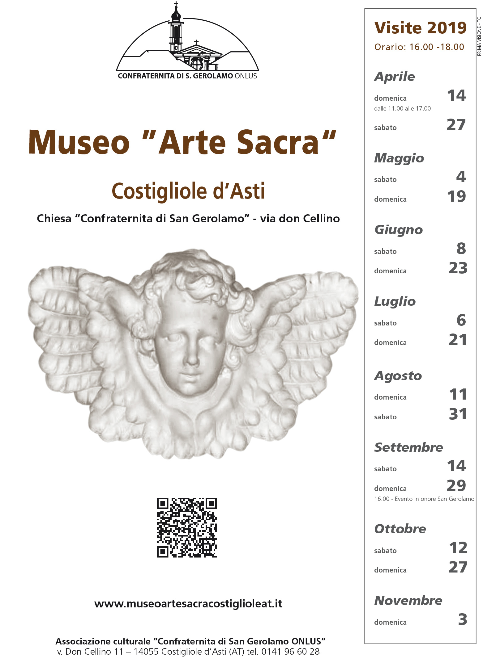 COSTIGLIOLE D'ASTI: Visita al museo "Arte Sacra"