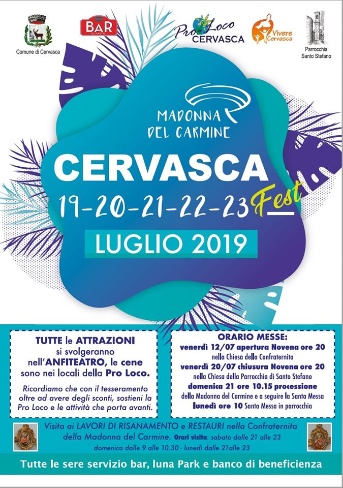 CERVASCA: Cervasca Fest 2019