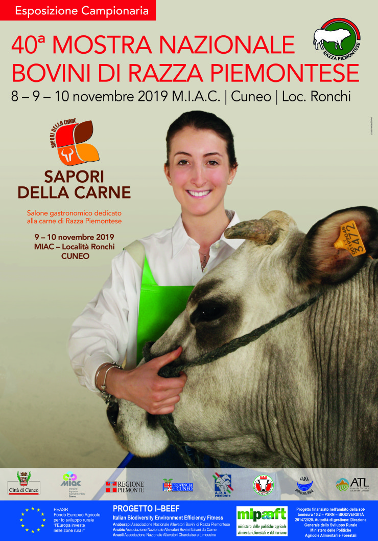 CUNEO: Sapori della Carne 2019 - Mostra nazionale bovini di Razza Piemontese