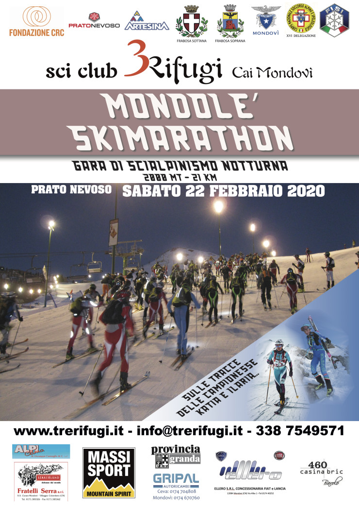 FRABOSA SOTTANA: Mondolè Skimarathon 2020