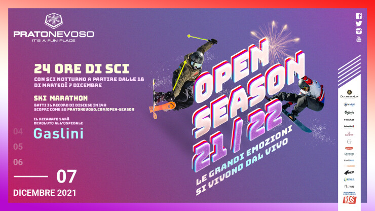 FRABOSA SOTTANA: Open Season Show 2021 a Prato Nevoso