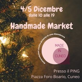 CUNEO: Il market dell'hand-Made in Cuneo al PING