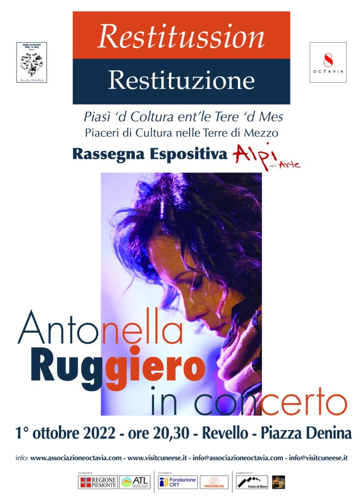 REVELLO: Concerto di Antonella Ruggiero
