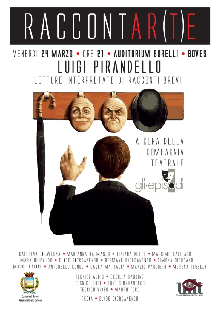 BOVES: Serata su Luigi Pirandello al Teatro Borelli