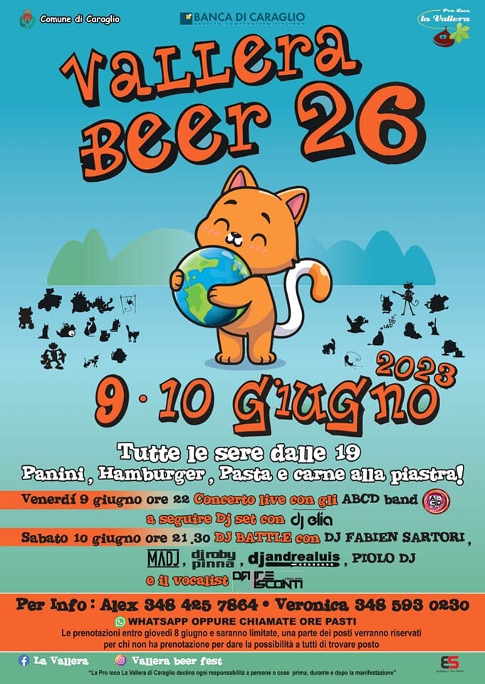 CARAGLIO: Vallera Beer 2023