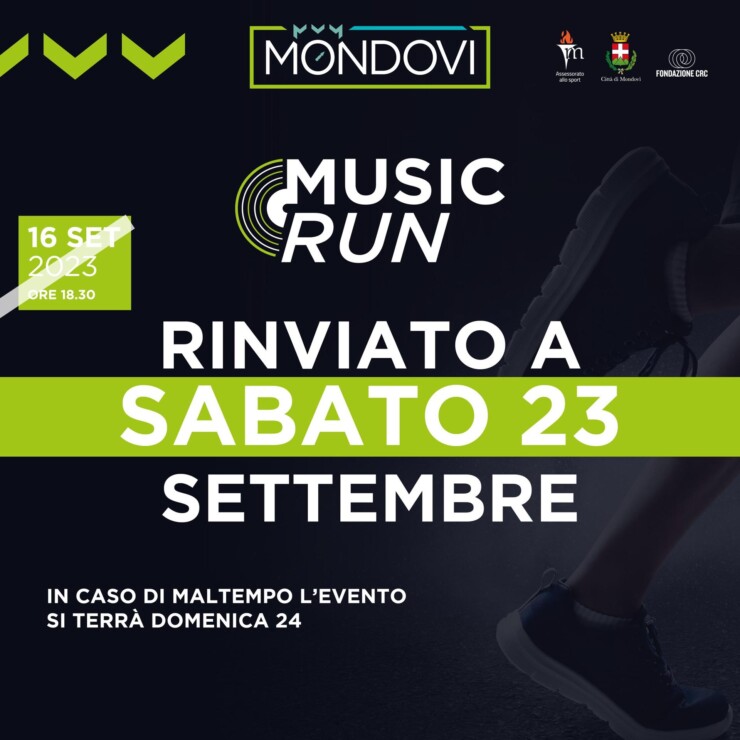 MONDOVI': Sport in Piazza - Music Run 2023