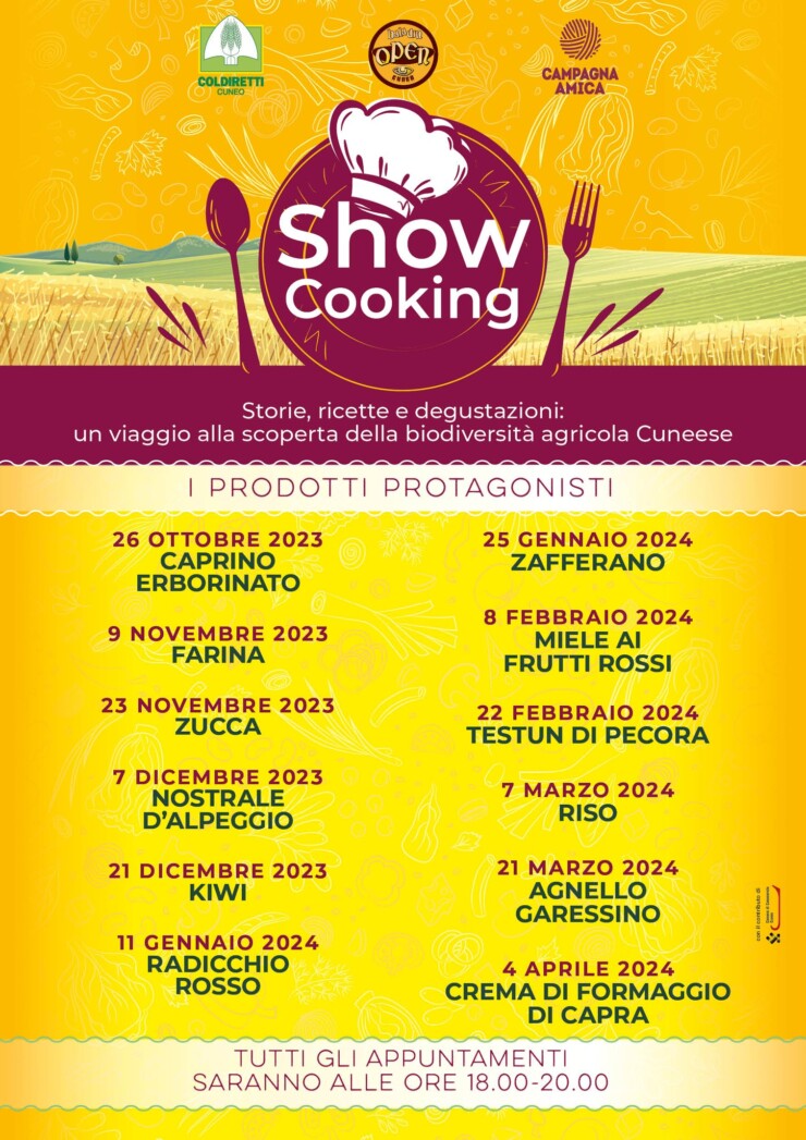 CUNEO: Show cooking sulla zucca all'Open Baladin